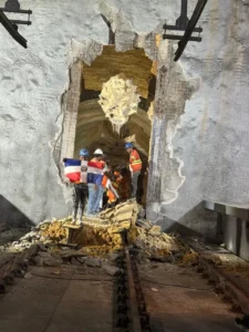 Ya unieron el Metro de los Alcarrizos con el Kilómetro 9