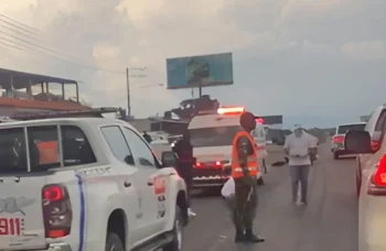 Tres muertos tras accidente en la Autopista Duarte