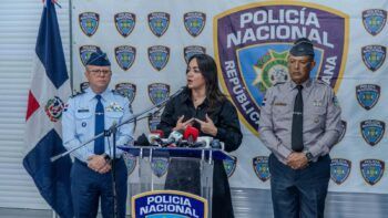 Ministra Interior y Policía asegura tasa de homicidios ha bajado a 7.3 por ciento en septiembre