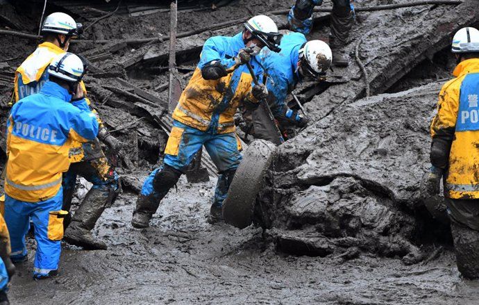 Siete muertos tras fuertes lluvias en Japón