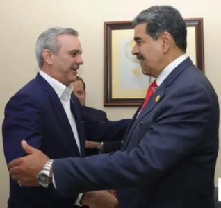 Maduro llama «ladrón» y «bandido» a Abinader