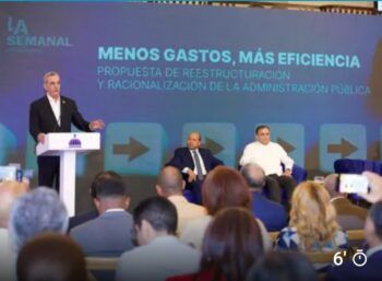 Presidente Abinader encabeza presentación de propuesta