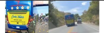 INTRANT multa empresa Caribe Tours por manejo temerario de autobús