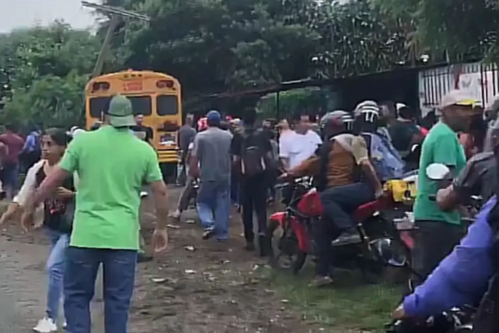 Autobús sin frenos deja dos muertos y 8 heridos en Nicaragua