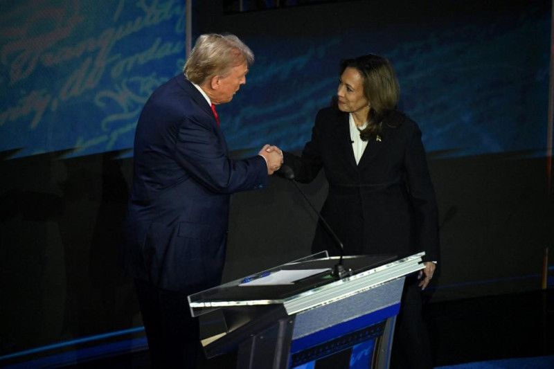 Trump logra una ligera ventaja sobre Harris