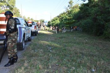 CODEVIAL del MOPC desmantela casetas provocan accidentes en la autopista Duarte