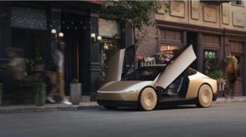 Acciones de Tesla caen un 8.78% en Wall Street tras presentar el Cybercab