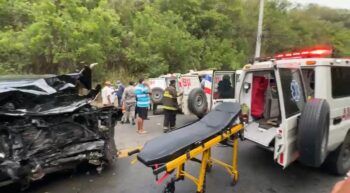 El 911 coordina asistencia de heridos durante accidente en Puerto Plata