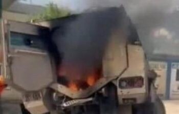 Pandilleros haitianos incendian vehículo de la misión policial de Kenia