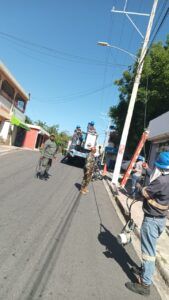 Edesur desmantela conexiones ilegales en San Juan, Baní y San Cristóbal