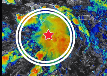 Tormenta al Sur de República Dominicana, podría convertirse en un ciclón zurdo