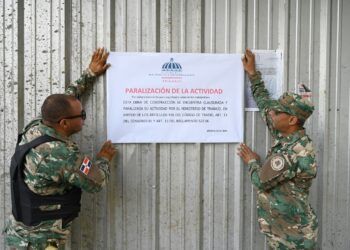 Ministerio de Trabajo ordena paralización de torre en construcción en Piantini