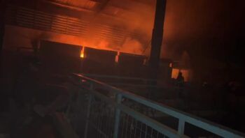 Incendio afecta el mercado fronterizo de Dajabón