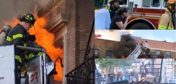 Incendio deja nueve heridos en el Alto Manhattan