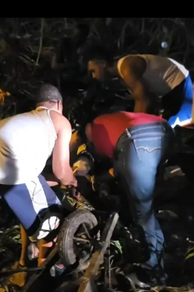 Accidente deja varios heridos en La Vega