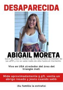 Dominicana lleva una semana desaparecida en EE.UU.