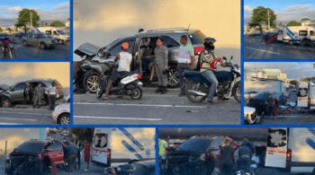 Dos heridos durante accidente en la 30 de Mayo