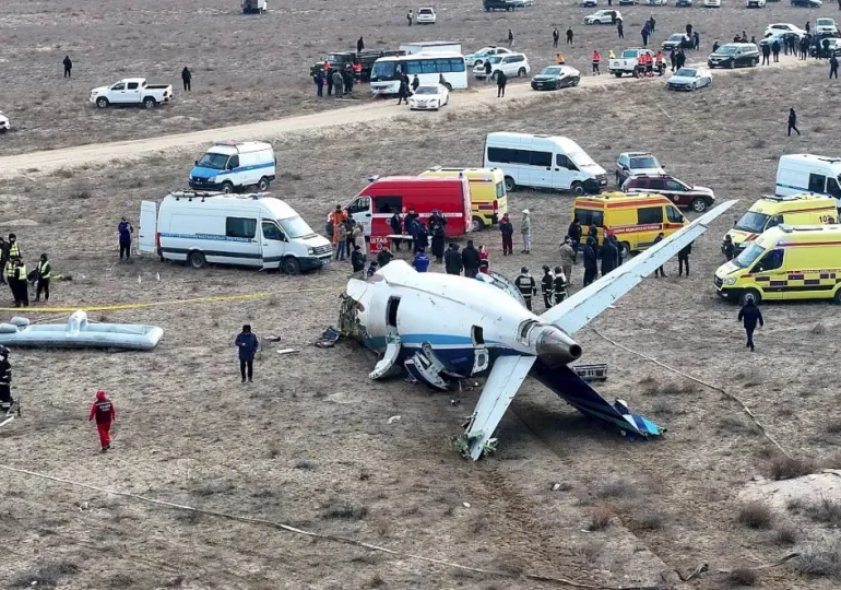 Fue Rusia quien tumbo el avión en Kazajistán