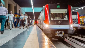 Avería en la Línea 2 del Metro de Santo Domingo 