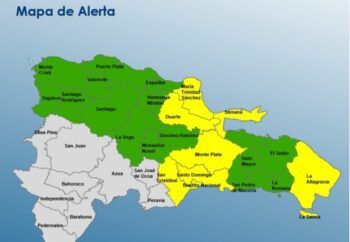 Alerta Amarilla para 8 provincias y Verde en 15 por riesgo de inundaciones en el país