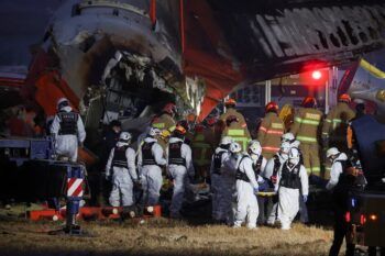Al menos 176 muertos tras accidente aéreo en Corea del Sur