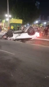 Muere pareja tras ser impactada por conductor ebrio en Brasil