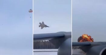 Se estrella avión de combate en Alaska y piloto sale ileso