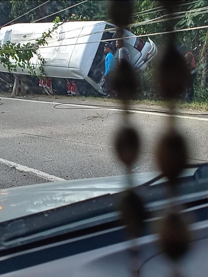 Varios heridos durante accidente en la autopista Duarte