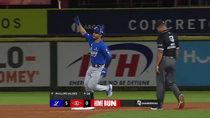 Licey empata la final guiados por grand slam de Francisco Mejía