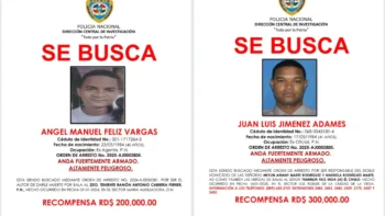 PN ofrece recompensas de RD$300 mil y RD$200 mil por información de dos ex miembros prófugos