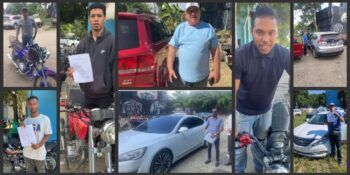 Policía recupera 15 vehículos robados