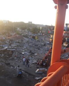 Desalojan a vendedores del kilómetro 9 de la autopista Duarte