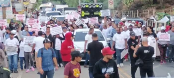Marcha contra contra la Barrick-Pueblo Viejo afecta tránsito en Cotuí