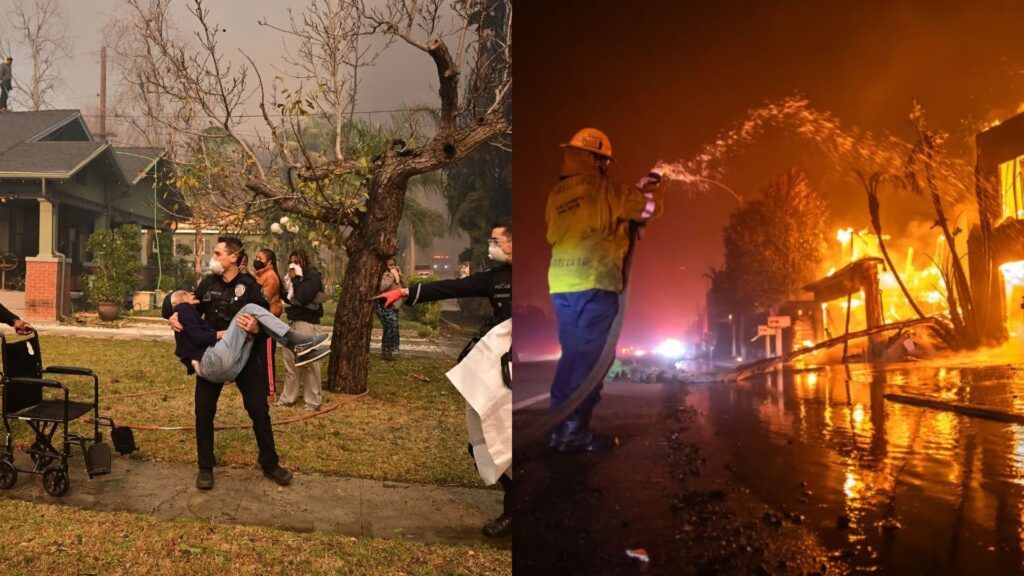 Diez muertos y más de 10 mil estructuras afectadas en Los Ángeles