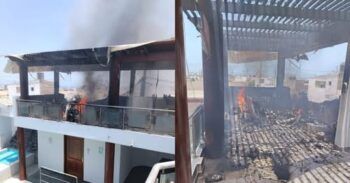 Se estrella avioneta  contra vivienda en Perú