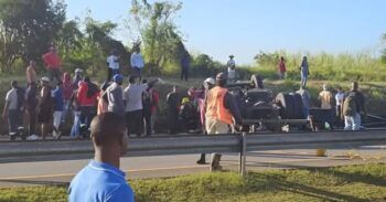 Accidente en autopista del Coral deja tres heridos