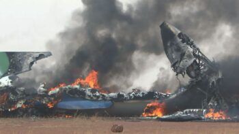 Accidente aéreo deja 46 muertos en Sudán