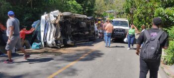 Nueve heridos tras accidente de tránsito en Puerto Plata