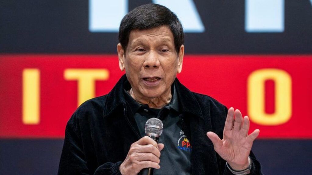 Apresan al expresidente Duterte