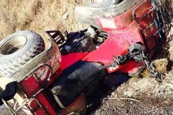 Joven muere tras perder el control de four wheel en Dajabón