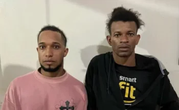 Estos dos distinguidos trataron de robar en un destacamento en La Vega