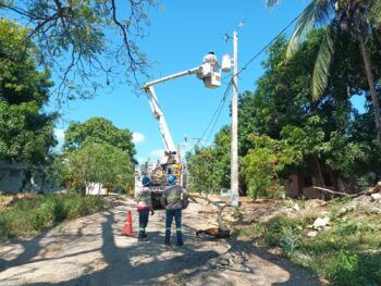 Edesur rehabilitó redes en la comunidad Semana Santa, San Cristóbal con una inversión de RD$3,261,694.94