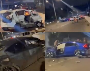 Varios muertos tras accidente en el Kilómetro 13 de la autopista Duarte