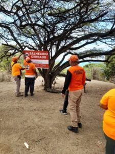 Defensa Civil clausura balnearios al iniciar la Semana Santa