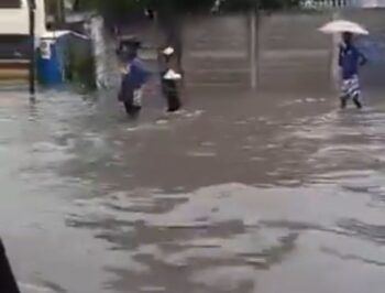 Lluvias provocan inundaciones en Haití