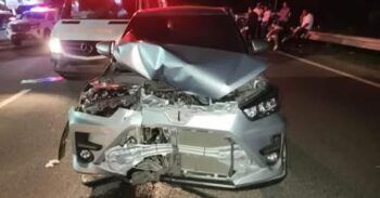 Un muerto y dos heridos tras accidente en Juan Dolio