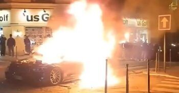 Varios heridos tras atropello masivo y disturbio en celebración en París