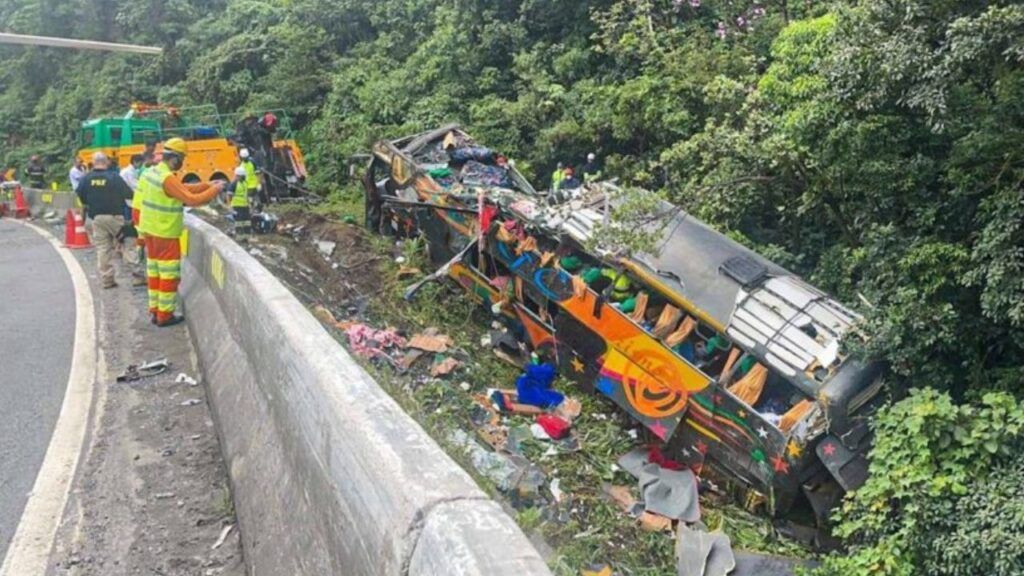 Nueve muertos y diez heridos tras accidente en Brasil
