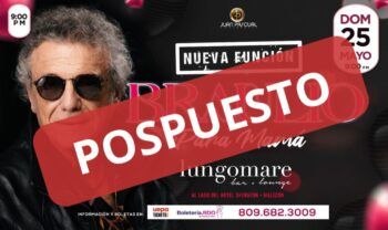 Braulio suspende presentación de esta noche