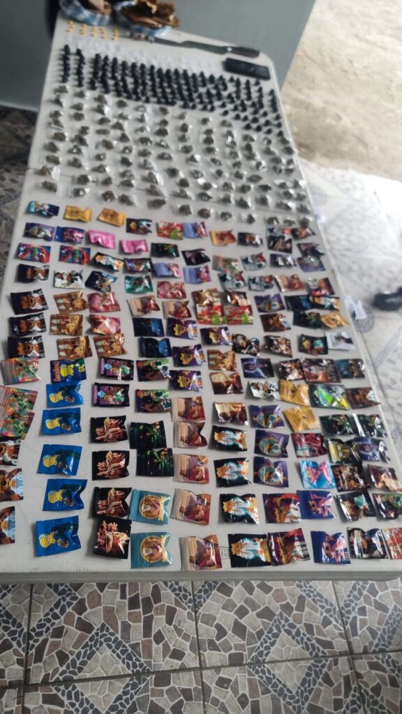 Policía Nacional desmantela punto de venta de drogas en Los Alcarrizos